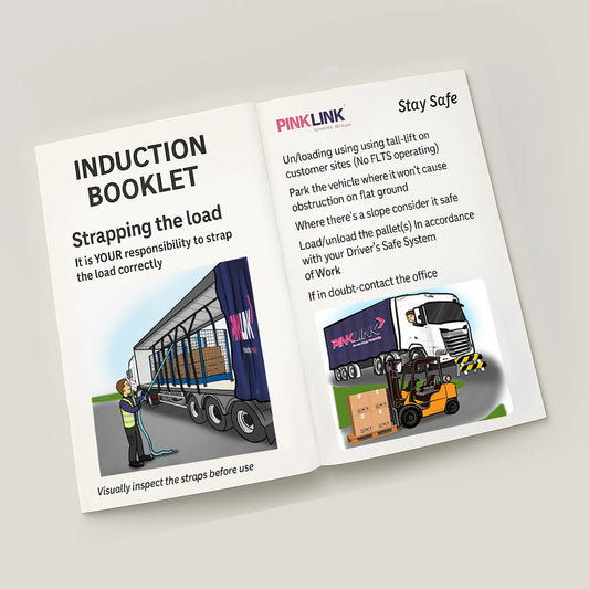 custom staff induction booklet