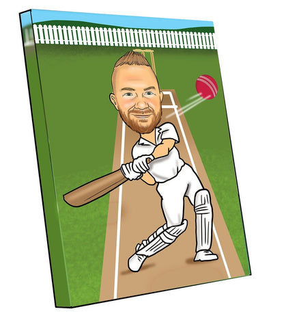 cricket caricature gift