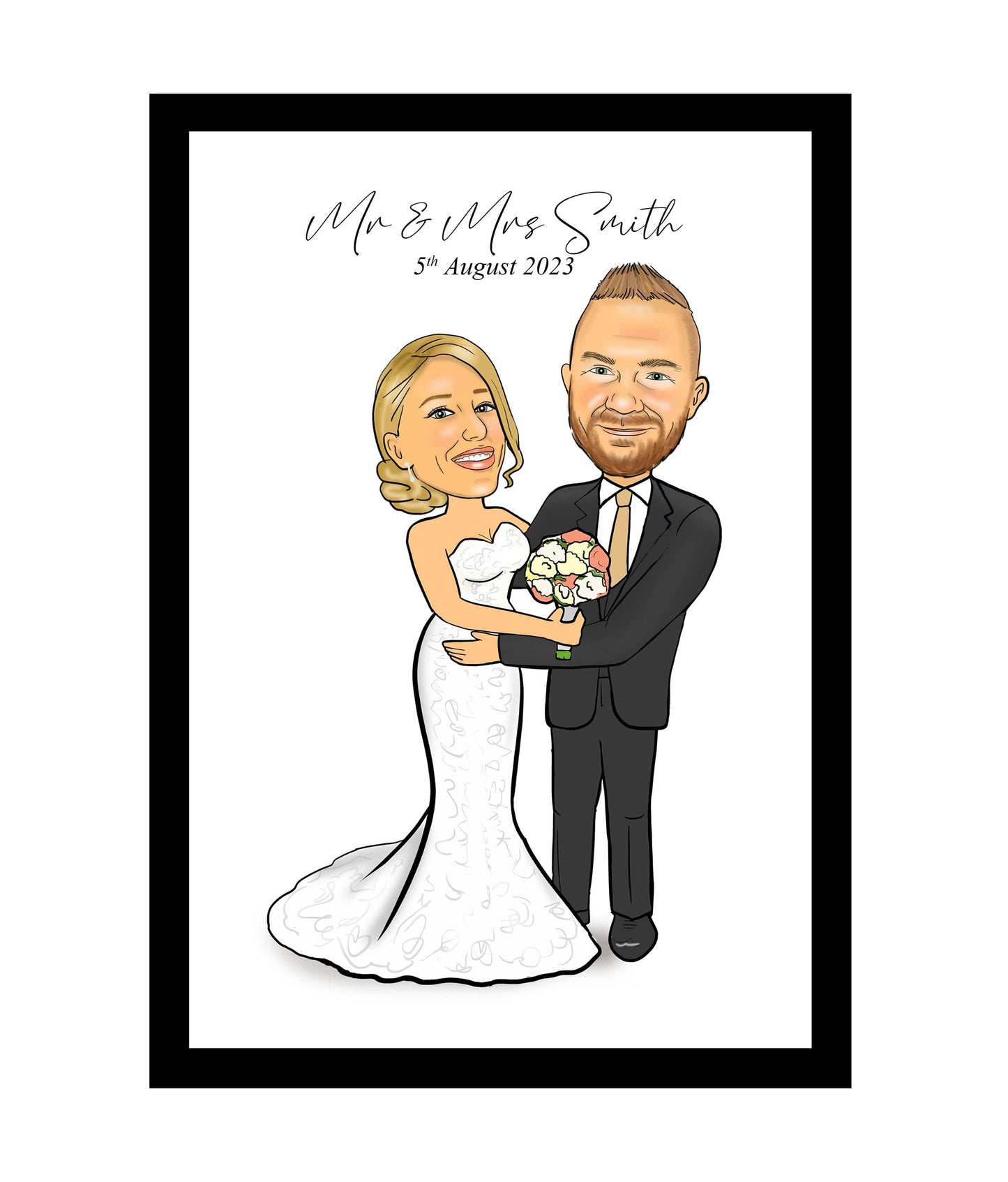 personalised wedding gift 