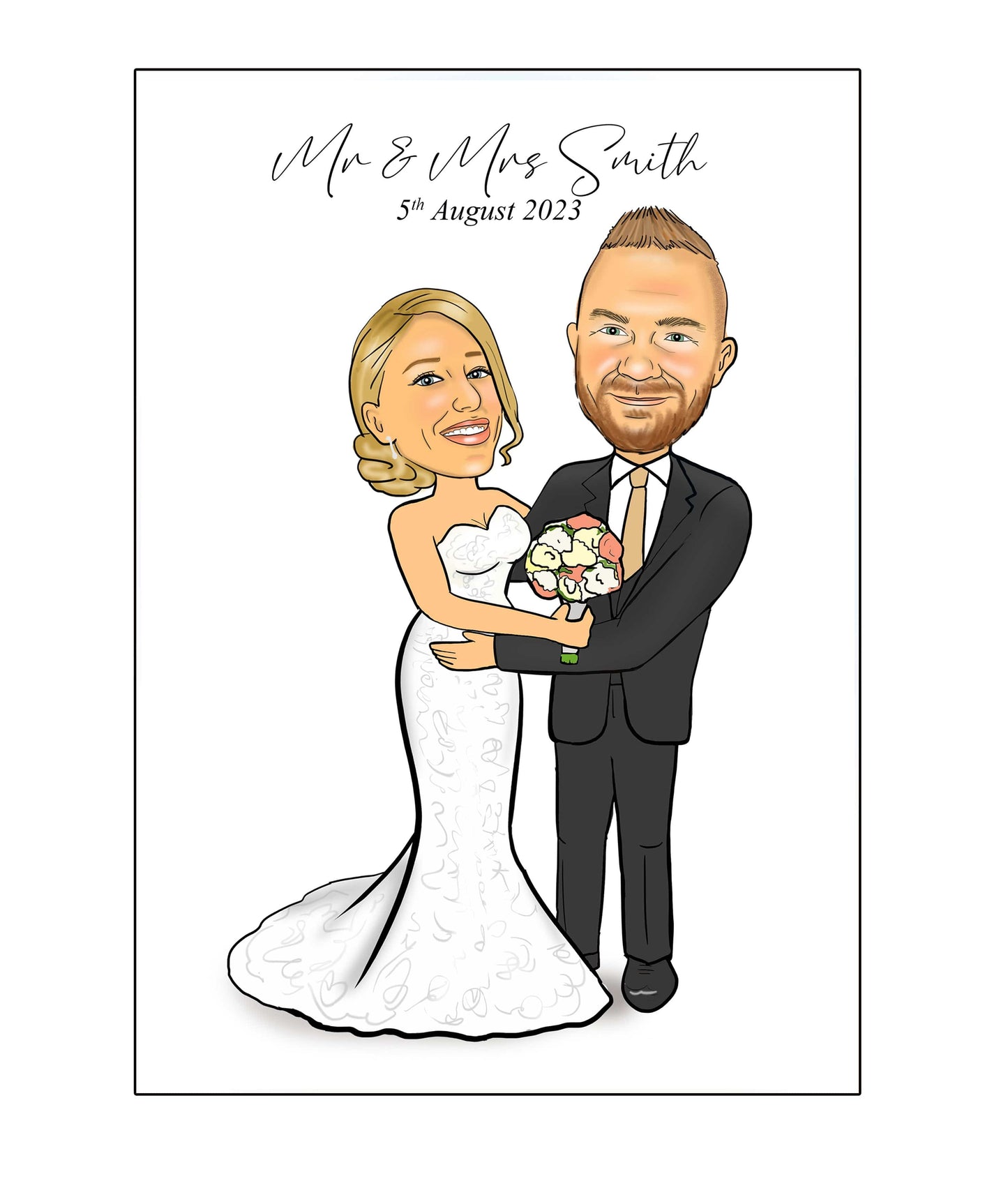 personalised wedding gift 