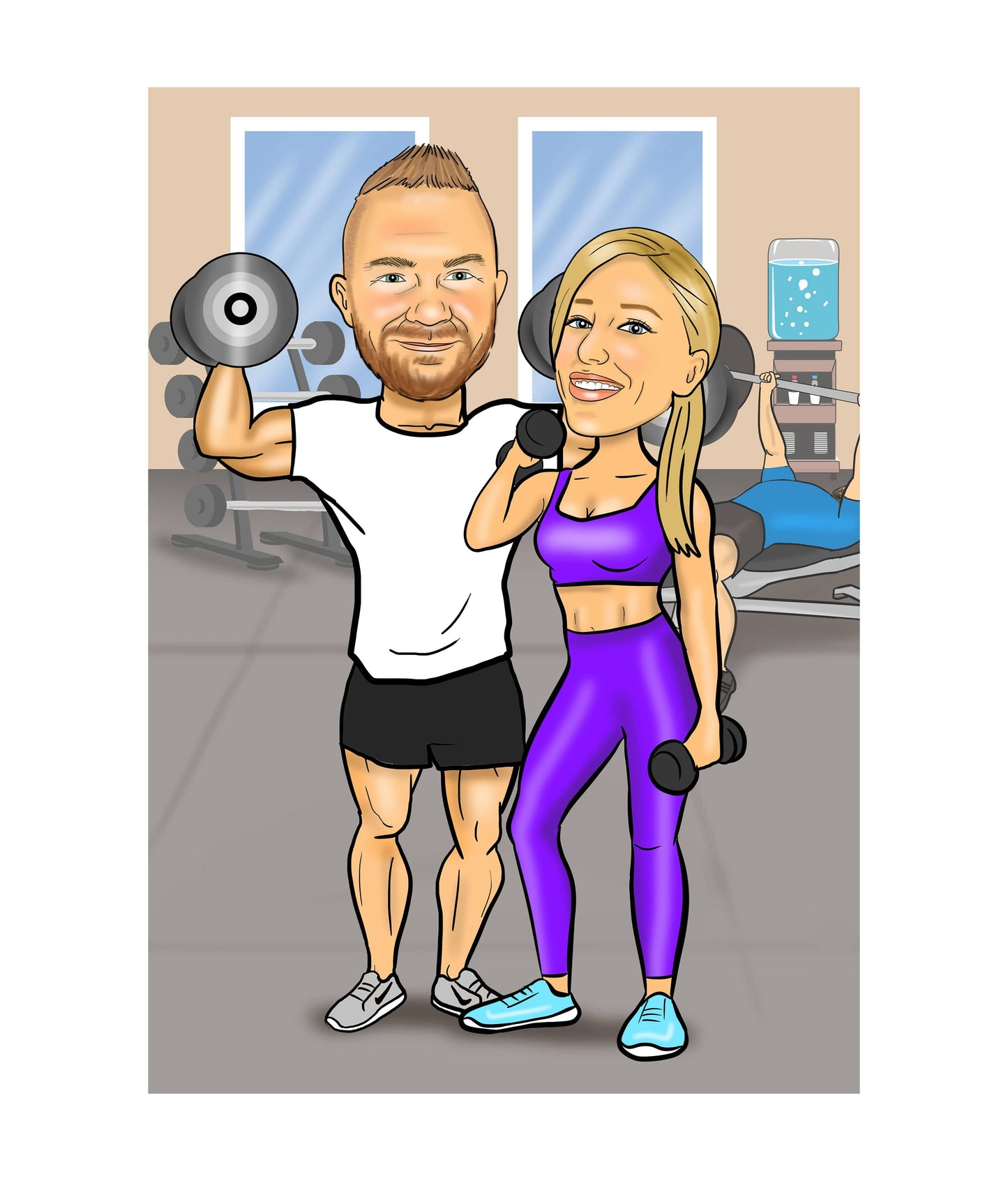 gym couple gift