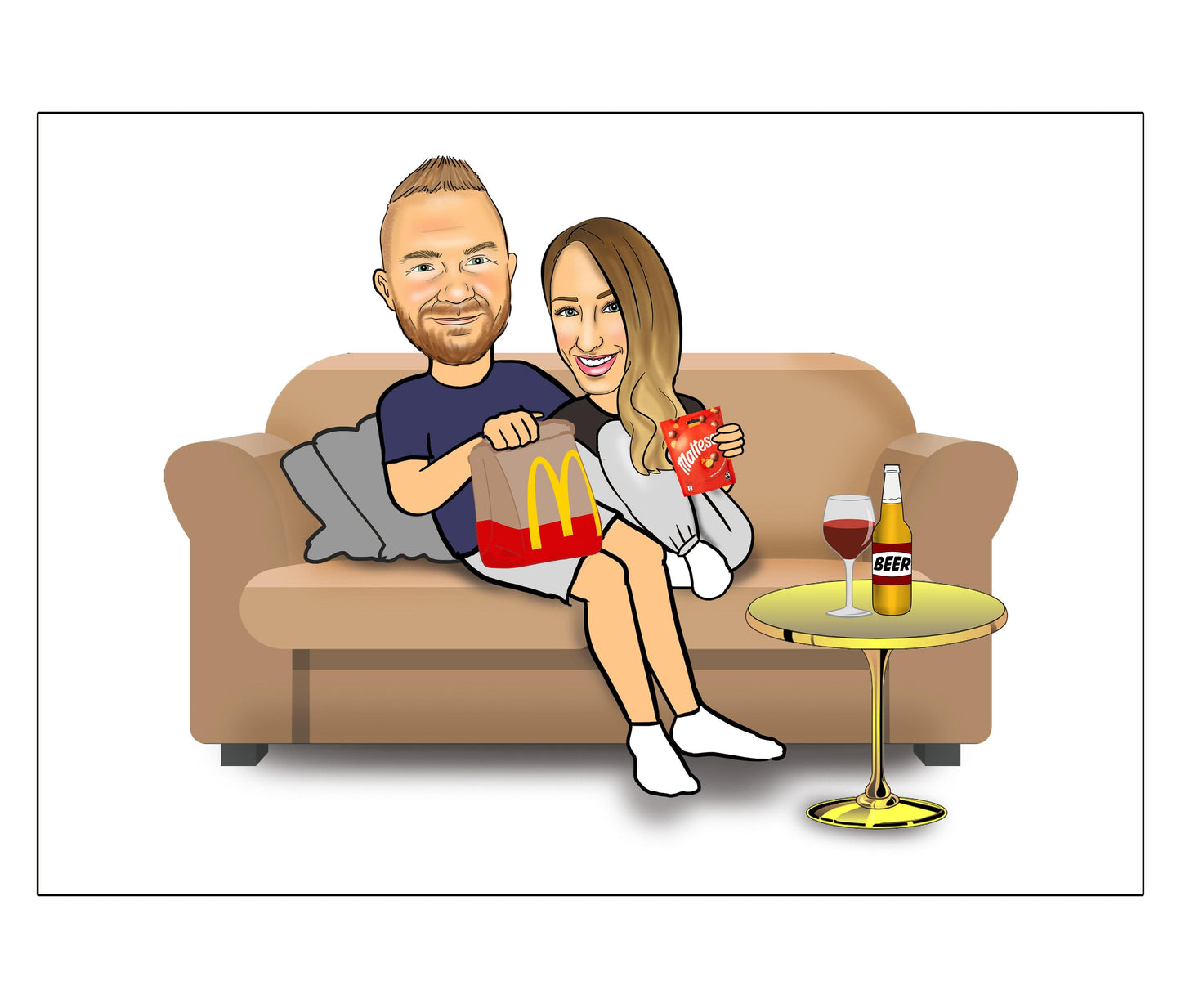 caricature drawing