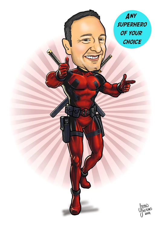 Pick your Own Superhero - 1 person