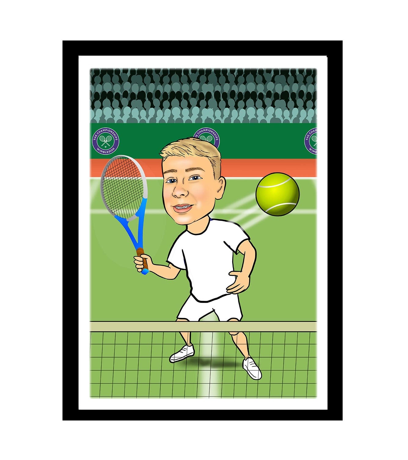 Tennis Caricature