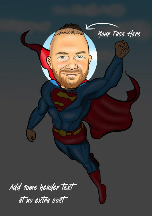 Superman Caricature