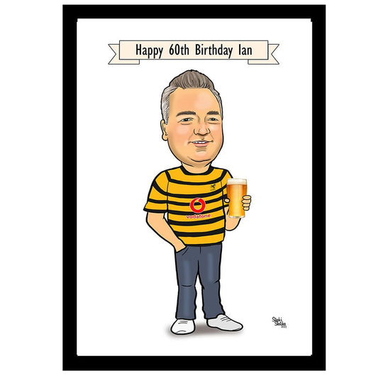 Birthday Boy caricature