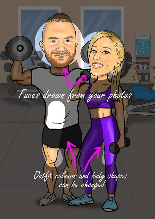 gym couple gift