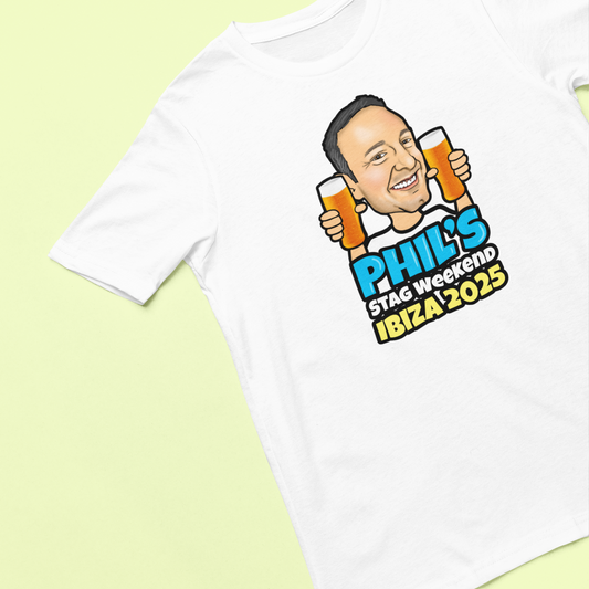 Caricature Stag T-shirt