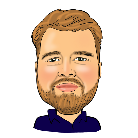 Caricature headshot (by e-mail only)