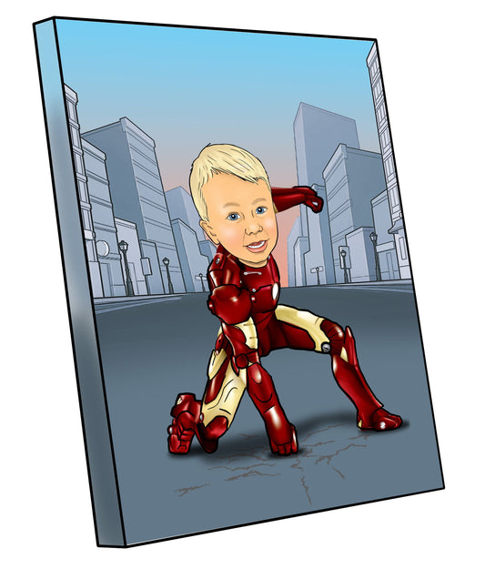 Iron man Caricature | Ironman Caricature | Steph's Sketches