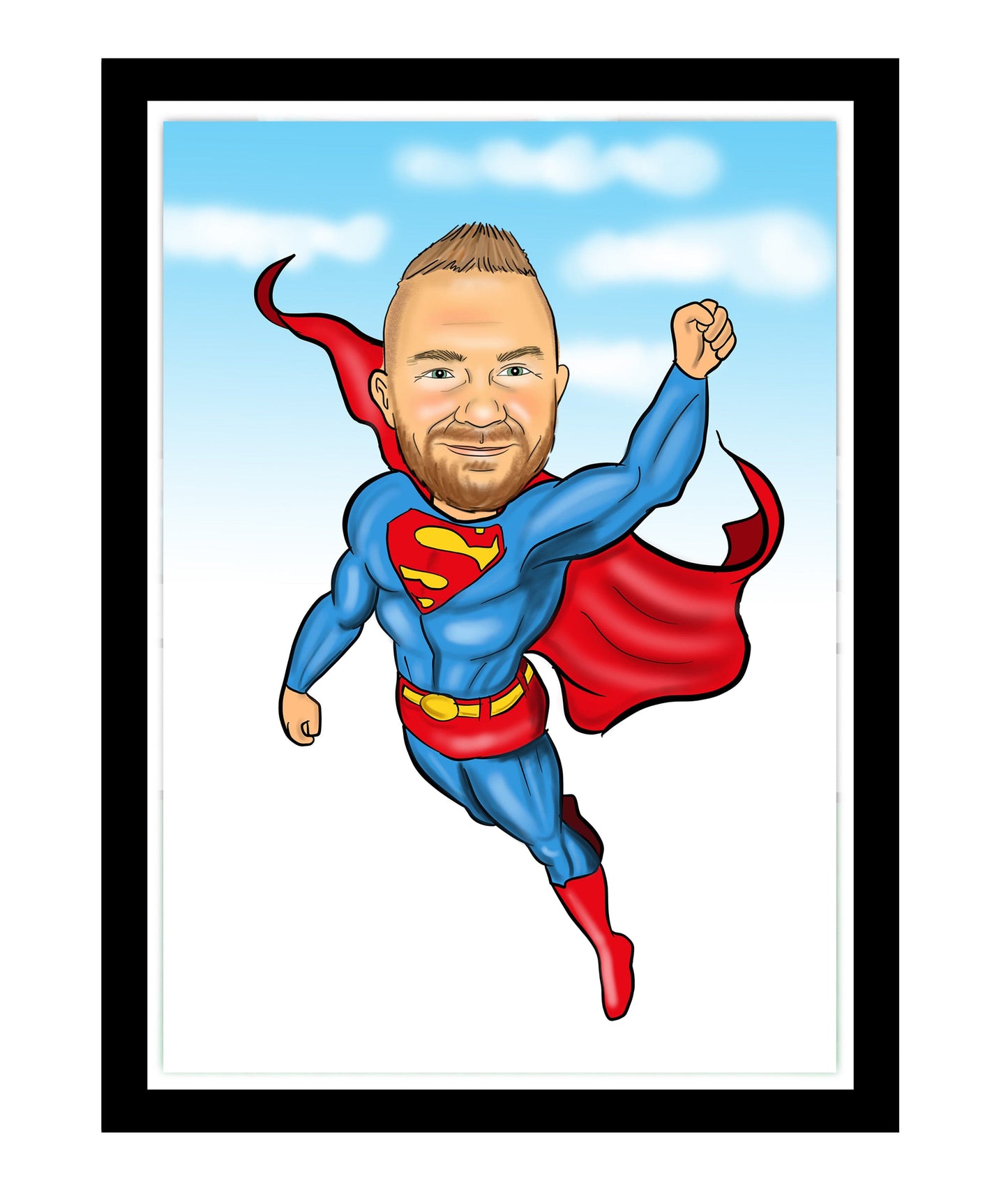 superman caricature