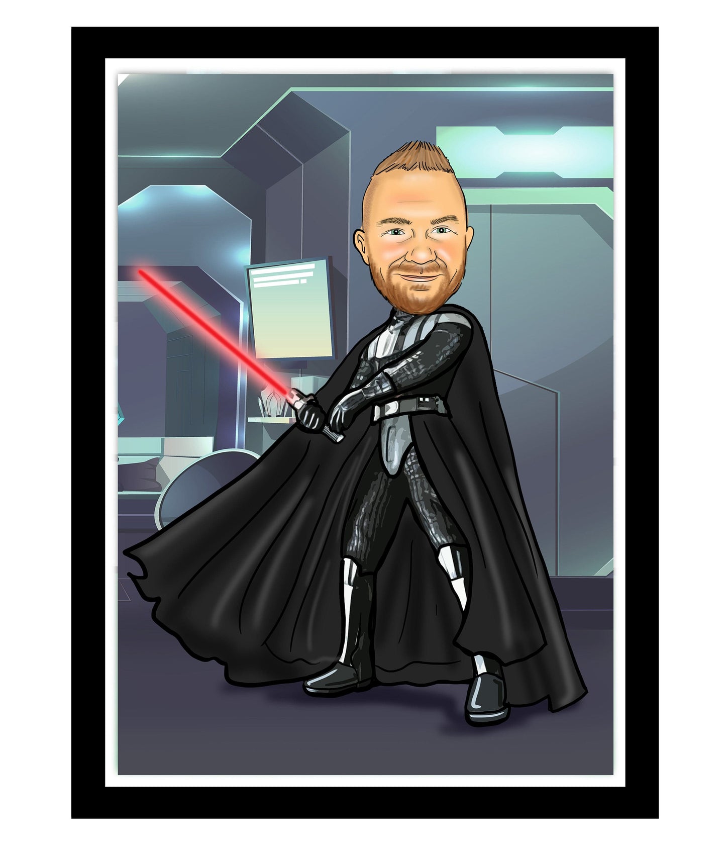 star wars caricature