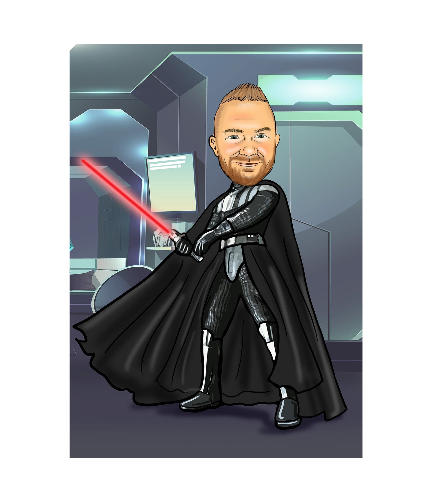 star wars caricature