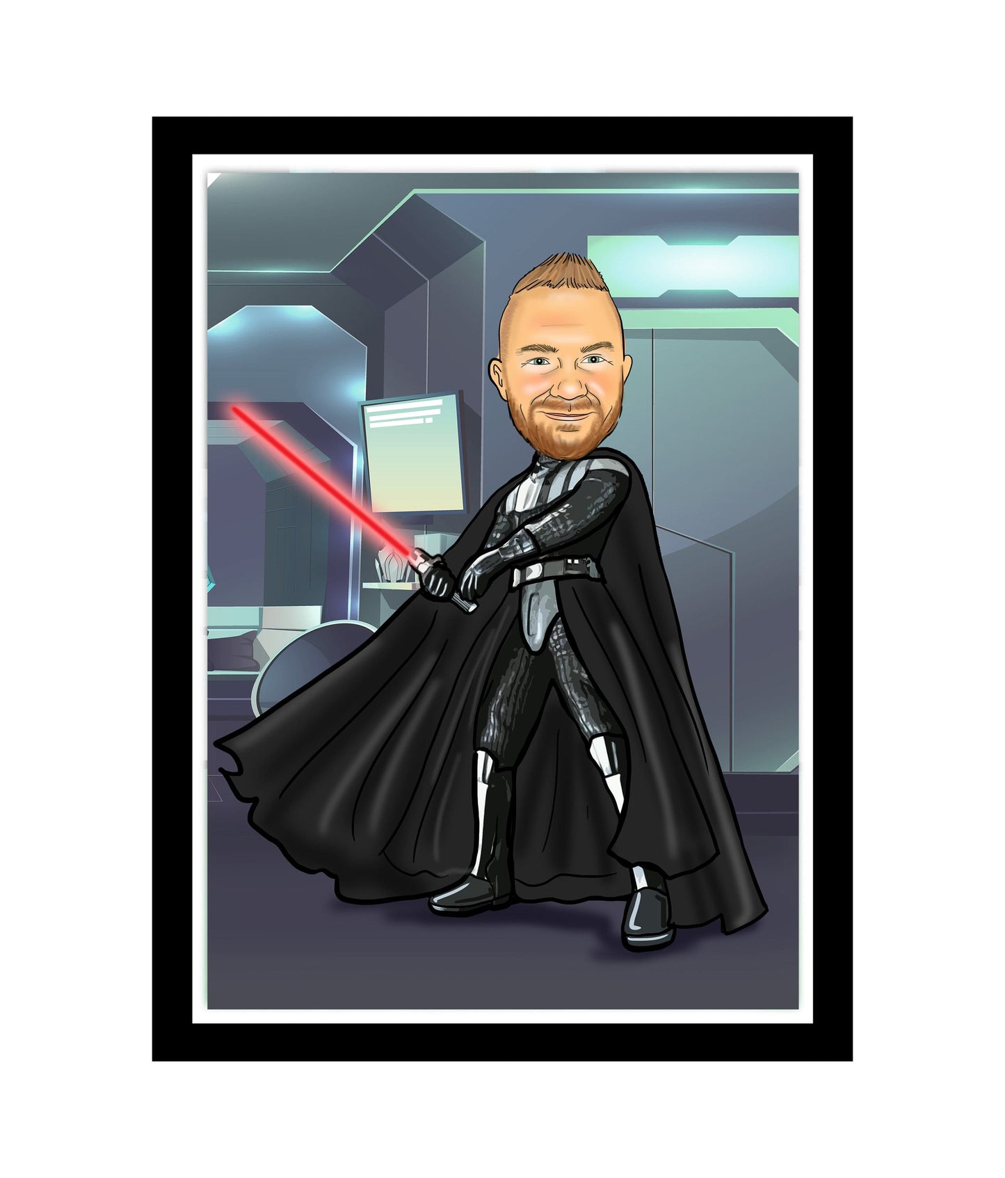star wars caricature