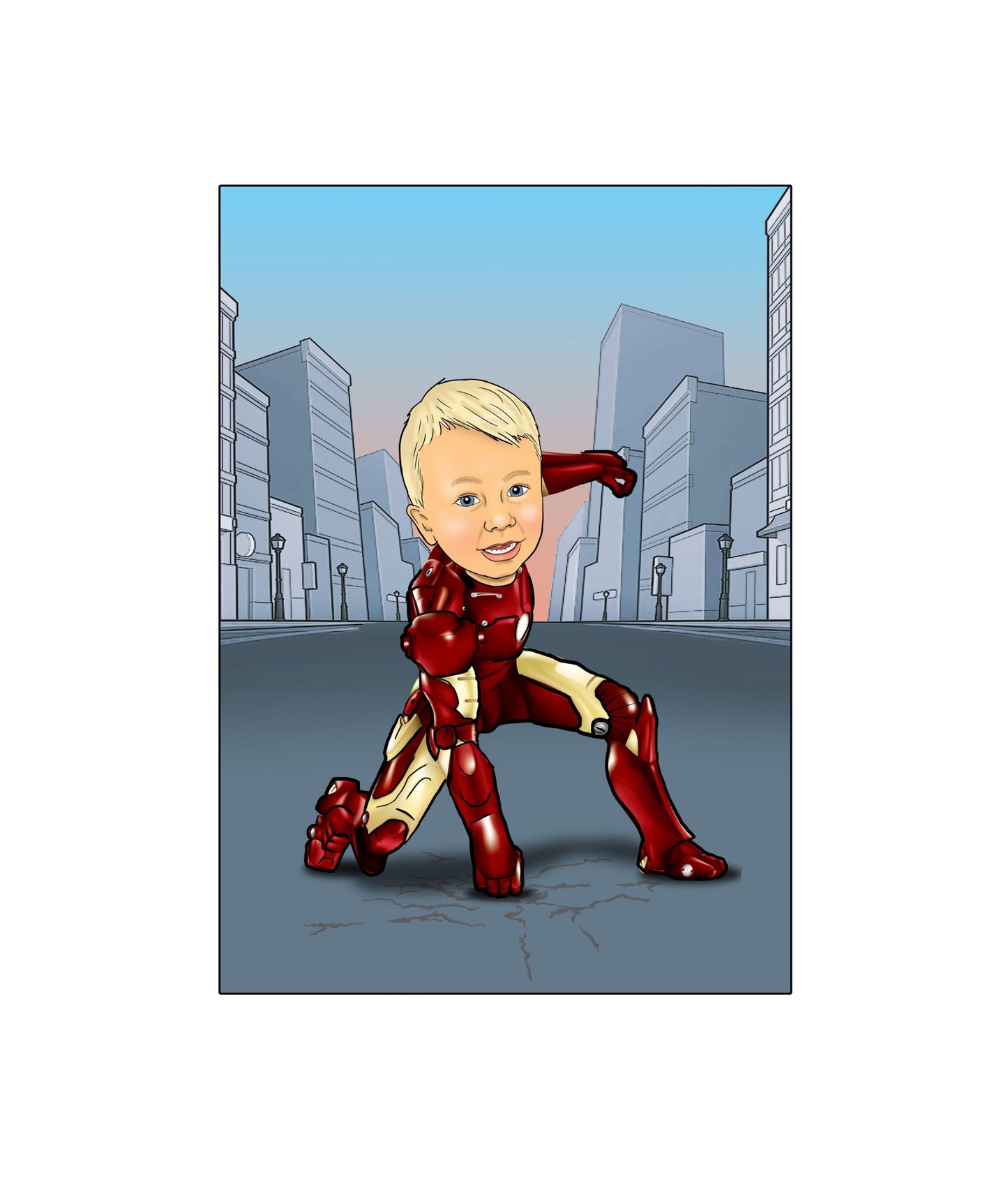 Iron man Caricature | Ironman Caricature | Steph's Sketches