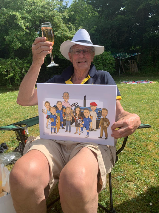 Top 5 Reasons Why a Caricature Makes a Great Father’s Day Gift