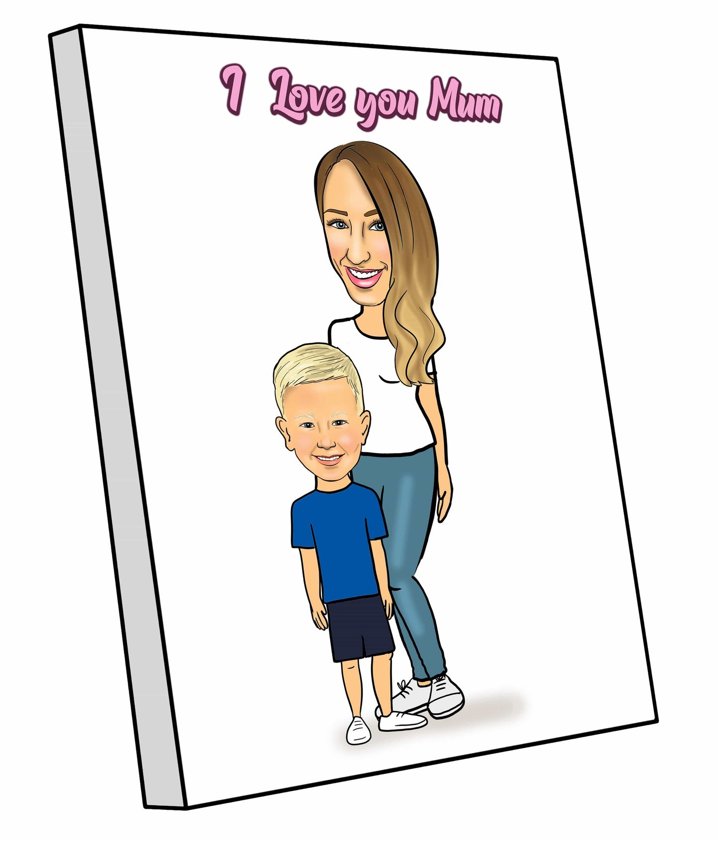 Mother's Day Caricature | Mother Day Caricature | Steph's Sketches