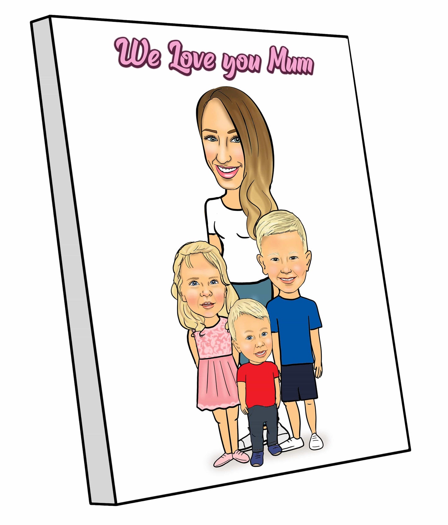 Mother's Day Caricature | Mother Day Caricature | Steph's Sketches