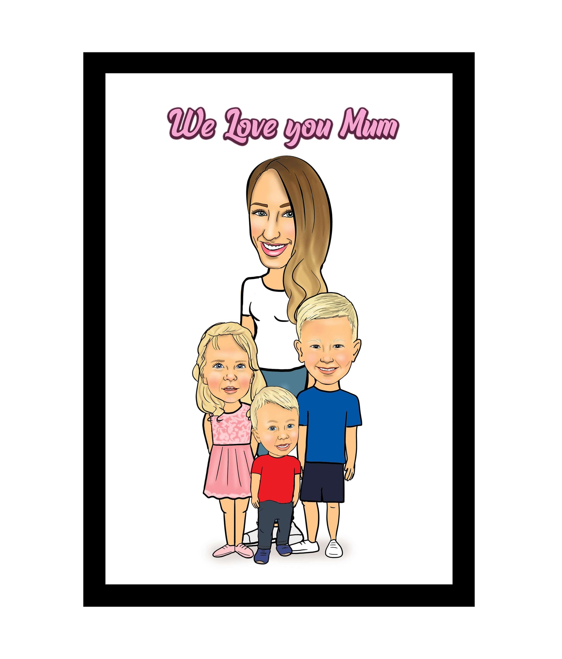 Mother's Day Caricature | Mother Day Caricature | Steph's Sketches