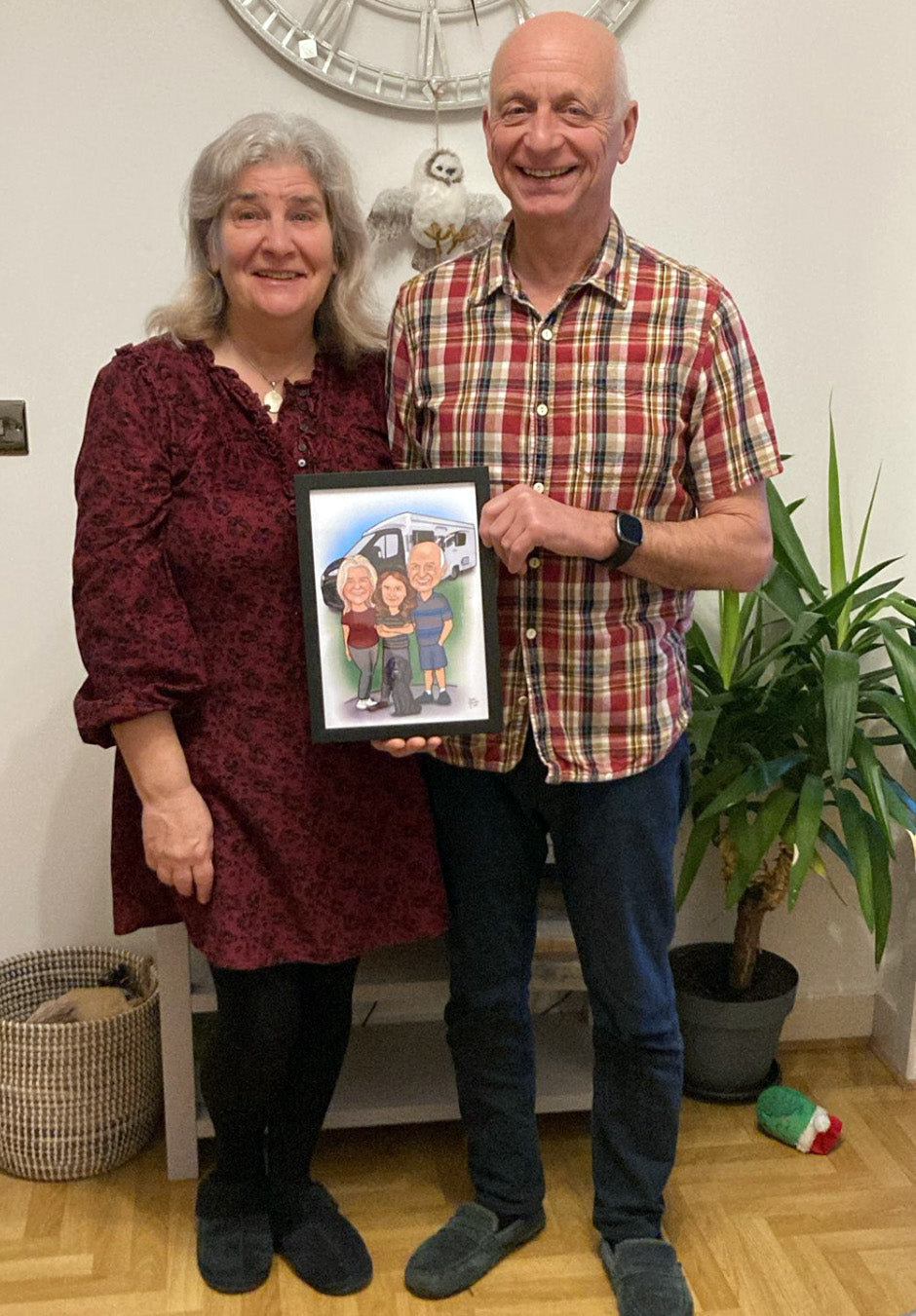 custom caricature from photos