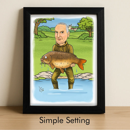 Simple Gift Caricature