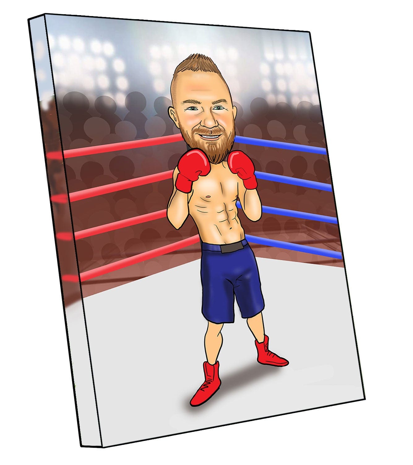 Boxing Caricature Photo | Boxing Caricature | Steph's Sketches