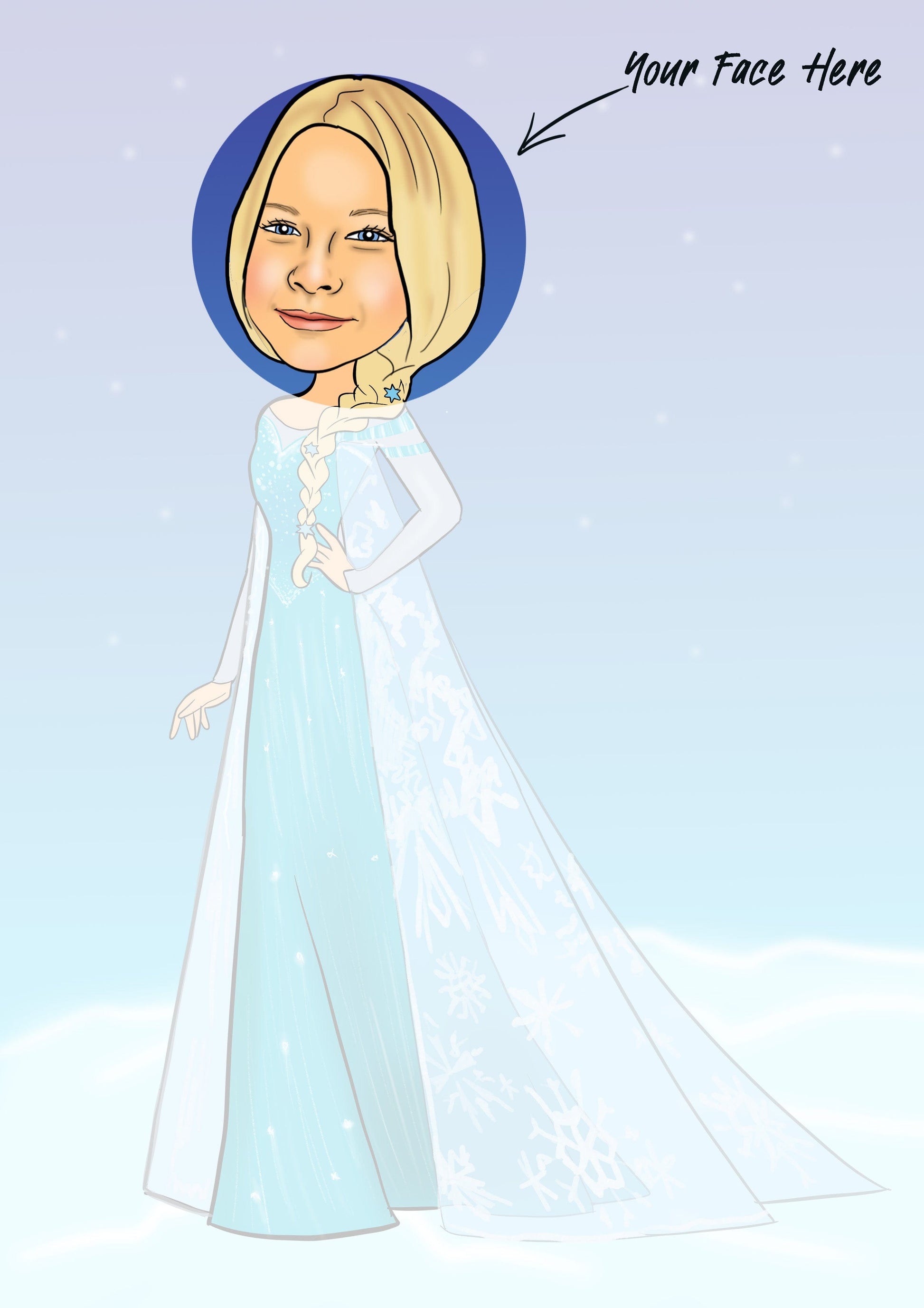 Princess Elsa Caricature | Elsa Caricature | Steph' Sketches