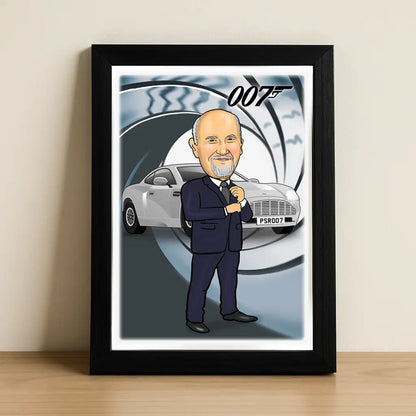 James Bond Caricature