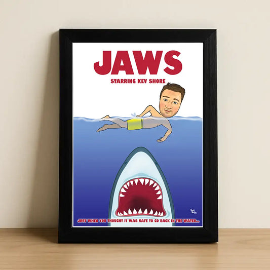 Jaws Movie Caricature