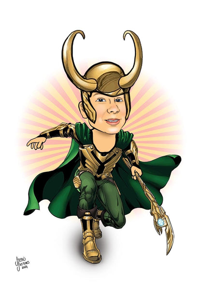 Pick your Own Superhero - 1 person