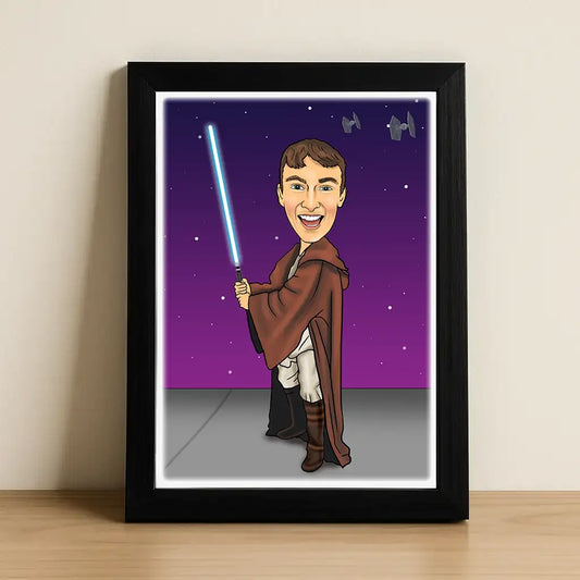 Star Wars Caricature - Jedi Luke
