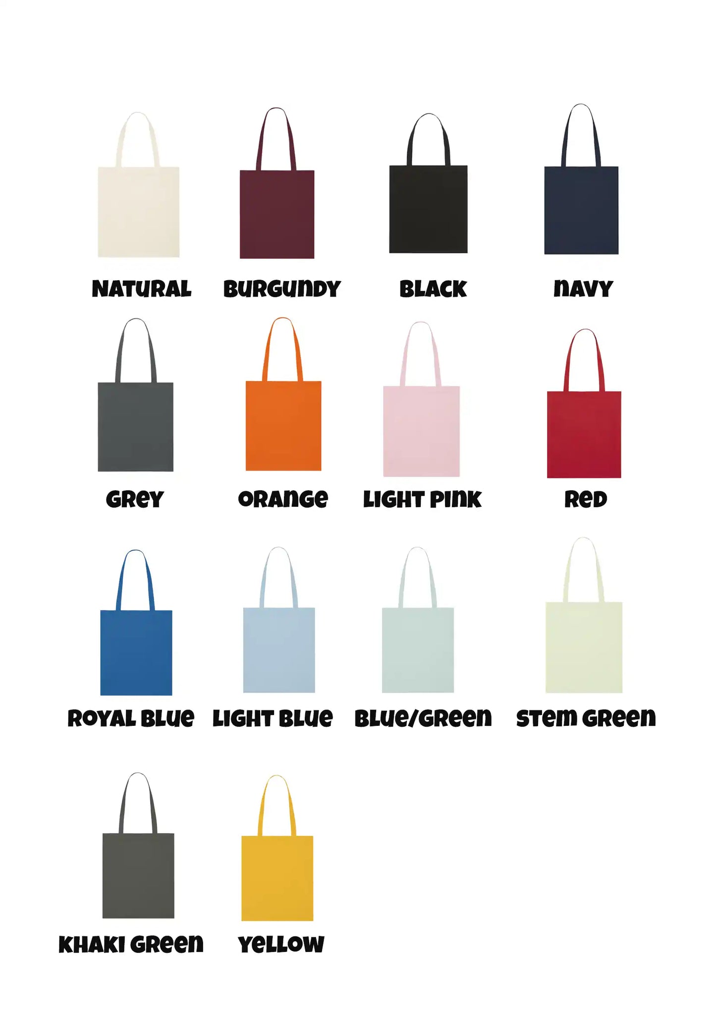 Caricature Tote Bag