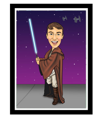 star wars caricature
