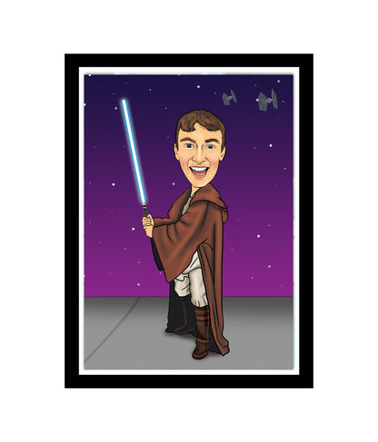 star wars caricature