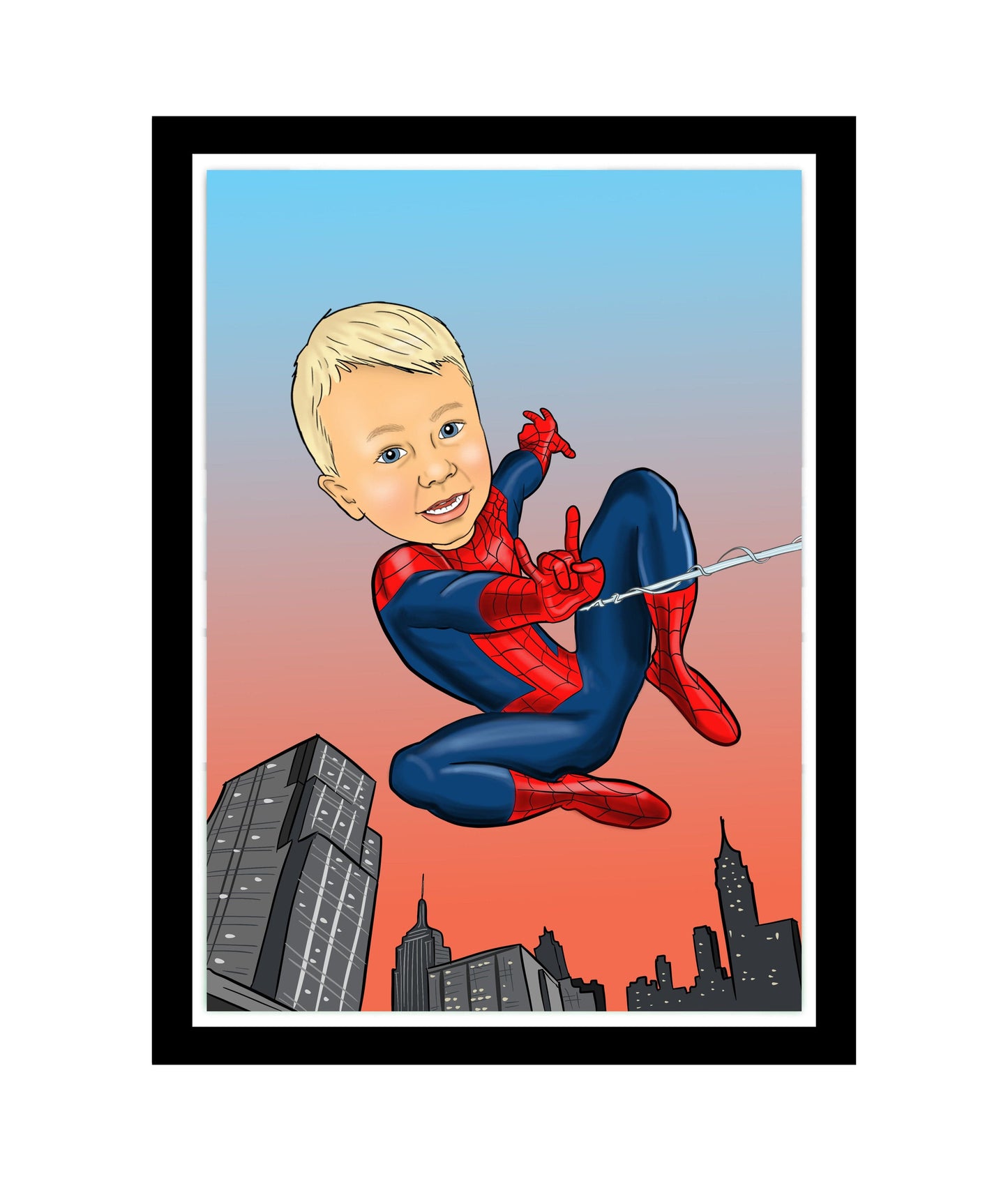 Spiderman Caricature