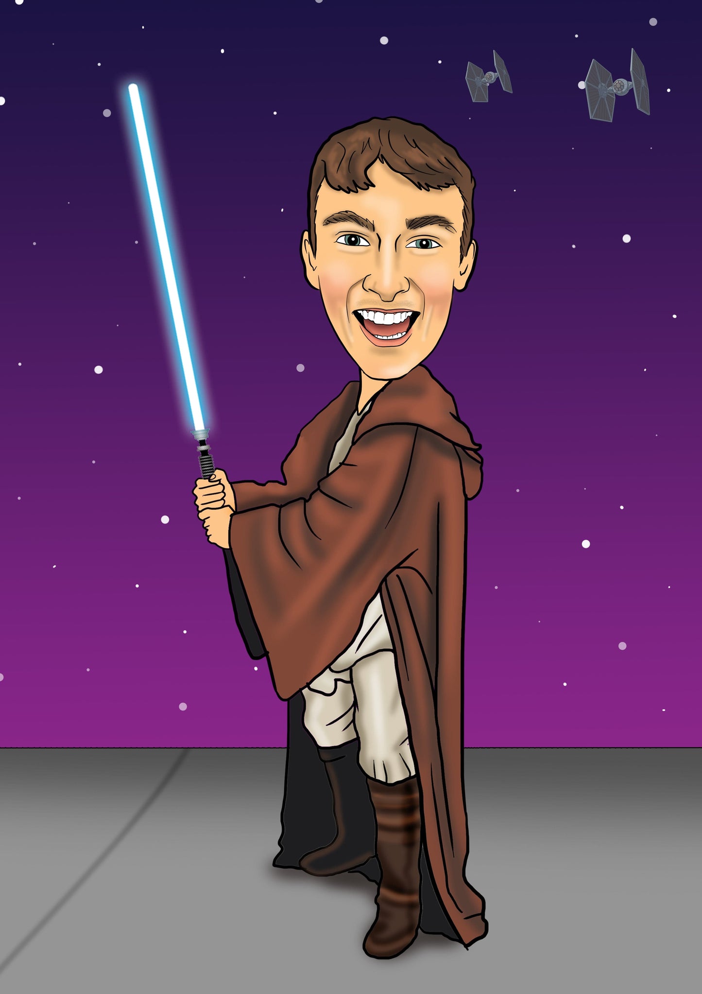 star wars caricature